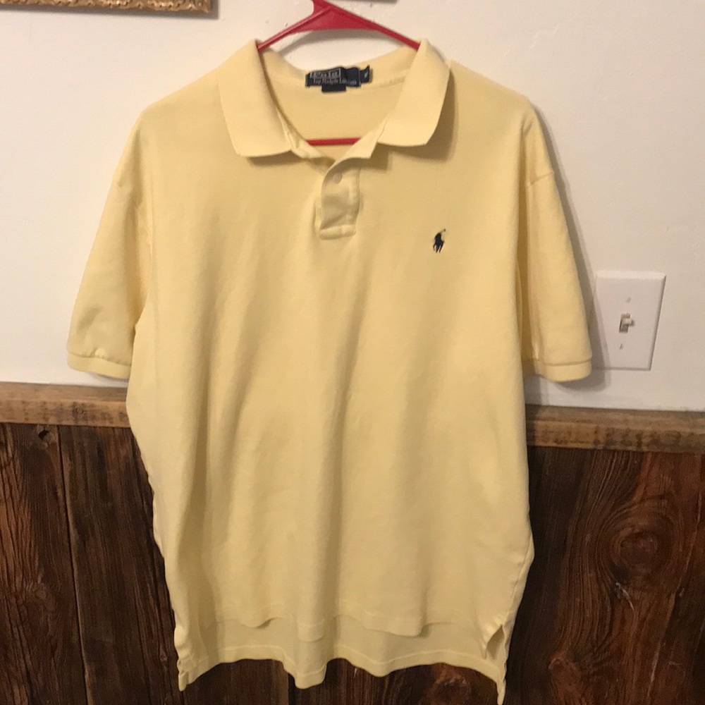 Ralph Lauren Yellow Polo XL